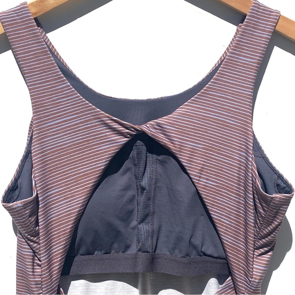 NWT PRANA Women’s Skypath Activewear Backless dress with Built in Bra size xl - Picture 6 of 6